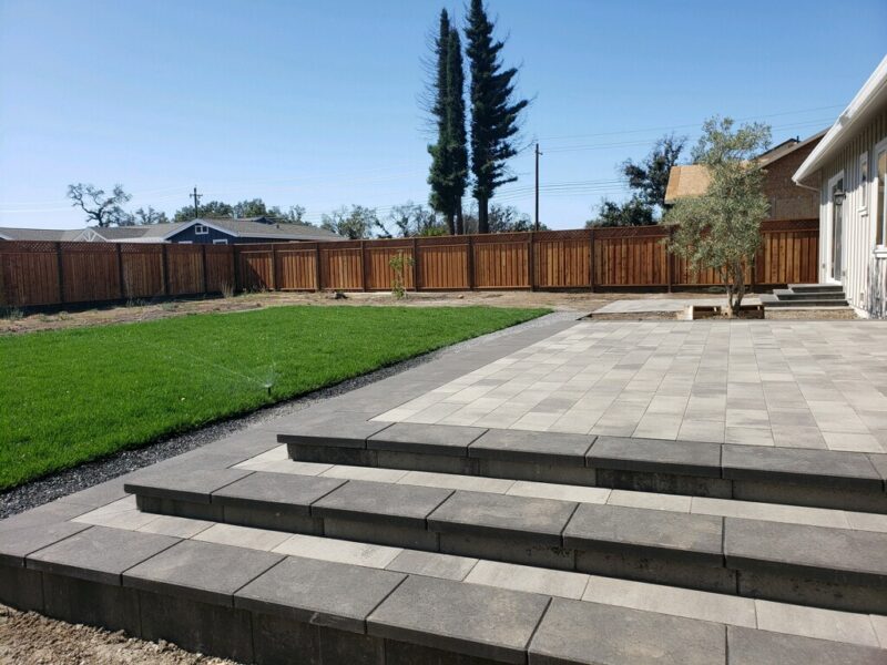 different types of concrete paving